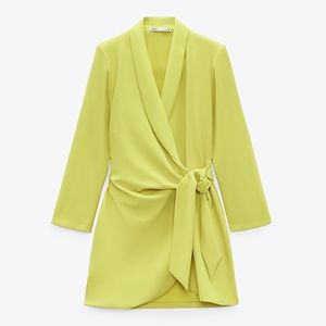 Zara blazer/pareo dress